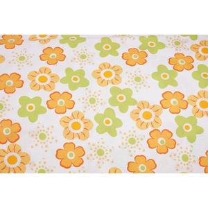 Lenjerie 6 piese patut 120x60 cm bumbac 100% model floricele imagine