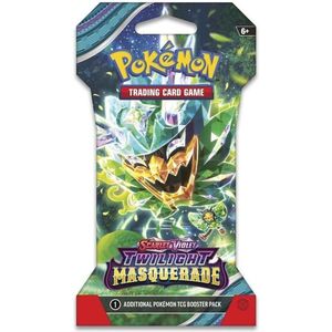 Pokemon TCG - Scarlet & Violet 6: Twilight Masquerade - Sleeved Booster - 4 modele | The Pokemon Company imagine