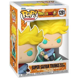 Figurina - Dragon Ball Super - Super Saiyan Trunks with Sword | Funko imagine