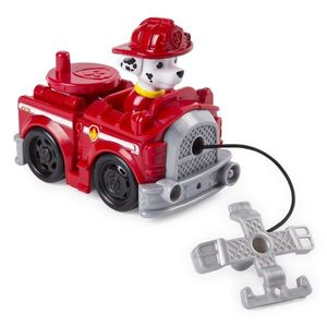 Figurina cu vehicul de pompieri Paw Patrol - Marshall imagine