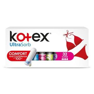 Tampoane interne Kotex Super Ultrasorb, 32 buc imagine