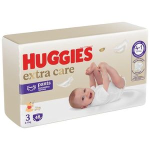 Scutece Chilotel Huggies, Extra Care Pants Mega, Marimea 3, 6-11 kg, 48 buc imagine