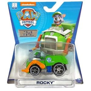 Masinuta cu figurina Paw Patrol True Metal, Rocky 20120841 imagine