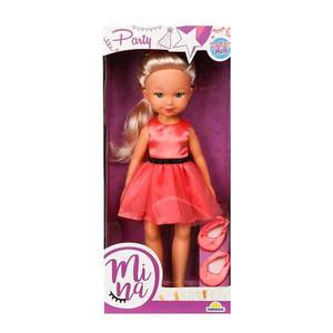 Papusa Mina la petrecere, Dollz n More, 35 cm imagine