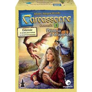 Joc Hans Im Gluck Carcassonne, Extensia 3 - Printesa si dragonul imagine