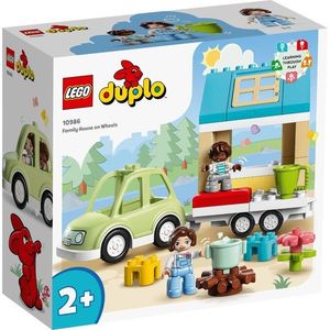 LEGO® DUPLO® Town - Casa de familie pe roti (10986) imagine