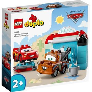 LEGO® DUPLO® - Masini de la Disney si Pixar distractie la spalatorie cu Fulger Mcqueen si Bucsa (10996) imagine