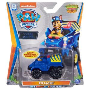 Masinuta cu figurina Paw Patrol True Metal, Chase, 20124747 imagine