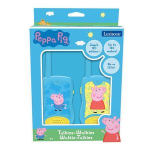 Set walkie talkie, Lexibook, Peppa Pig, 120 m imagine