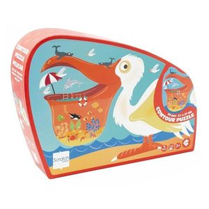 Puzzle Scratch, Pelican, 24 piese imagine