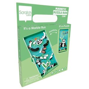 Puzzle magnetic Scratch, Panda, 11 piese imagine