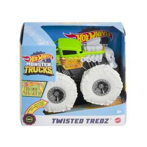 Masina de teren, Hot Wheels, Twisted Tredz, 1: 43, Bone Shaker, GVK38 imagine