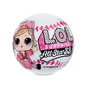 Papusa LOL Surprise All Star B.B.s, Baseball, 8 Surprize, S1, Pink imagine