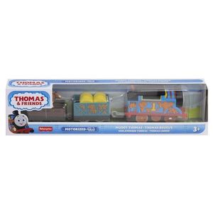 Locomotiva motorizata cu 2 vagoane, Thomas and Friends, Muddy Thomas, HDY73 imagine