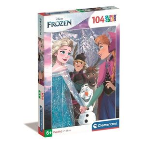 Puzzle Clementoni Disney Frozen, 104 piese imagine