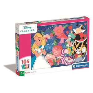 Puzzle Clementoni Disney Classic Alice, 104 piese imagine