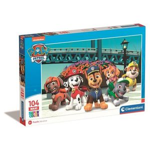 Puzzle Clementoni Maxi, Paw Patrol, 104 piese imagine