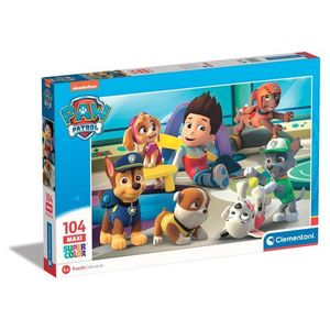 Puzzle Clementoni Maxi, Paw Patrol, 104 piese imagine