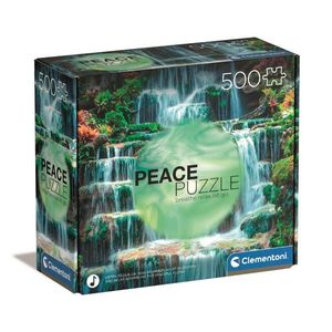 Puzzle Clementoni, Cascada Naturala, 500 piese imagine