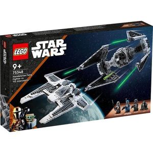 LEGO Star Wars - Fang Fighter mandalorian vs TIE Interceptor (75348) imagine