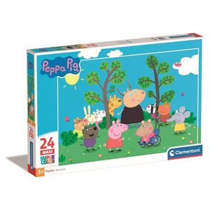 Puzzle Clementoni, Maxi, Peppa Pig, 24 piese imagine