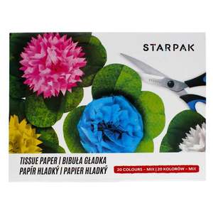 Set hartie colorata Starpak, C4, 20 culori imagine