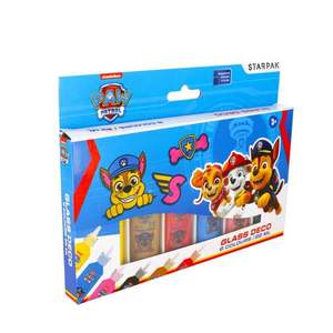 Set vopsea pentru sticla Starpak, Paw Patrol, 6 culori x 22 ml imagine