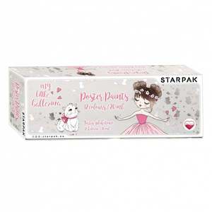 Acuarele de pictat Starpak, Balerina, 12 culori, 20 ml imagine