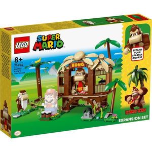 LEGO® Super Mario - Set de extindere Casa din copac a lui Donkey Kong (71424) imagine