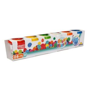 Set plastilina cu 6 culori, Crafy imagine