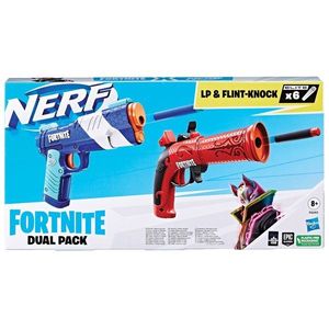 Set 2 blastere Nerf cu 6 sageti din spuma, Fortnite imagine