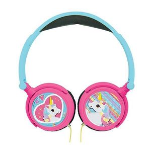 Casti audio cu fir pliabile Lexibook, Unicorni imagine