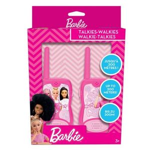 Set Walkie Talkies, Lexibook, raza de transmisie 200 m, Barbie imagine