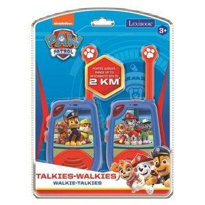 Set Walkie Talkies digital, Lexibook, raza de transmisie 2000 M, lumini Morse, Paw Patrol imagine