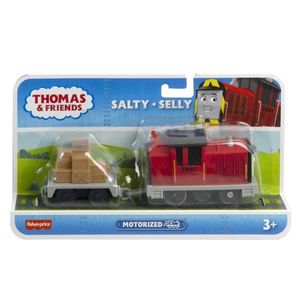 Locomotiva motorizata cu vagon, Thomas and Friends, Salty Selly, HMC21 imagine