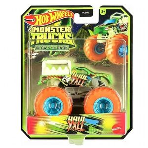 Masinuta Monster Trucks, Hot Wheels, Glow in the Dark, 1: 64, Haul Yall, HVH78 imagine