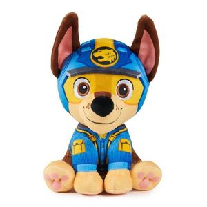 Jucarie de plus, Paw Patrol, Jungle Pups, Chase, 20 cm, 20144248 imagine