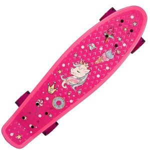 Skateboard Action One, Aluminiu, 55 x 15 cm, Roz, Fantasy imagine