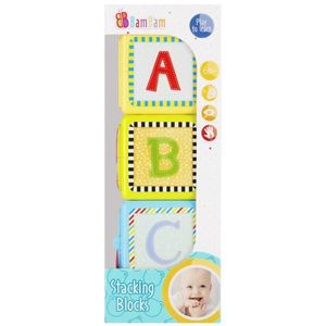 Set 3 cuburi educationale, BamBam imagine