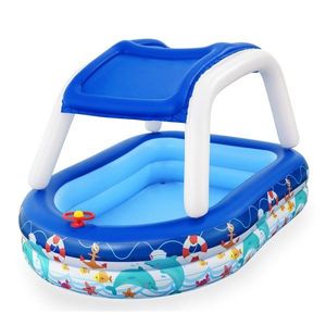 Piscina gonflabila cu acoperis, Bestway, 213 x 155 x 132 cm imagine