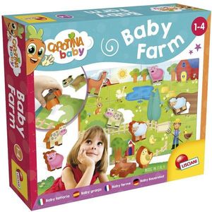 Puzzle baby, Lisciani, La ferma, 12 piese imagine