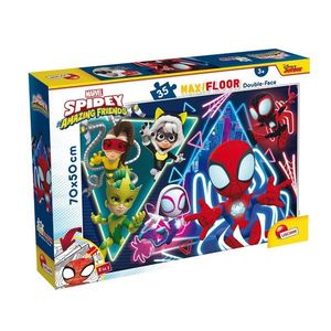 Puzzle de podea, Lisciani, Marvel Spidey, Maxi, 35 piese imagine