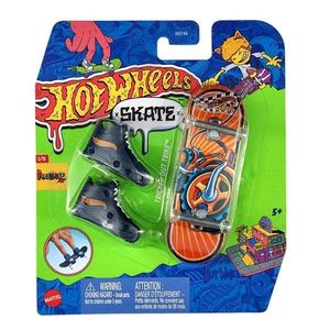 Set mini placa skateboard cu pantofi, Hot Wheels, Tony Hawk, Tricked Out Trike, HVJ87 imagine