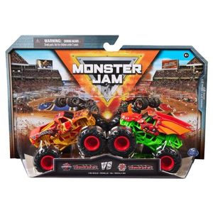 Set 2 masini, Monster Jam, Bakugan Dragonoid Vs Dragonoid, 1: 64, 20144306 imagine