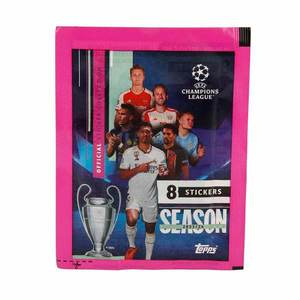 Stickere cu jucatori de fotbal, Topps, Champions League 2023-2024, 8 buc imagine