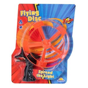 Lansator disc cu lumini, Zapp Toys, Rosu imagine