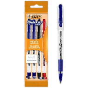 Set 4 pixuri cu gel, Bic, Gel-ocity Stic, 0.5 mm imagine