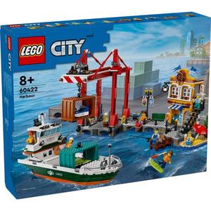 LEGO® City - Port si nava de transport marfa (60422) imagine