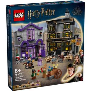 LEGO® Harry Potter - Magazinul de baghete Ollivander si magazinul de haine al lui Madam Malkin (76439) imagine