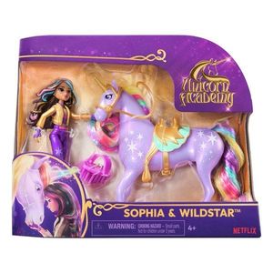 Set papusa Sophia si unicornul Wildstar, Unicorn Academy, 20149007 imagine